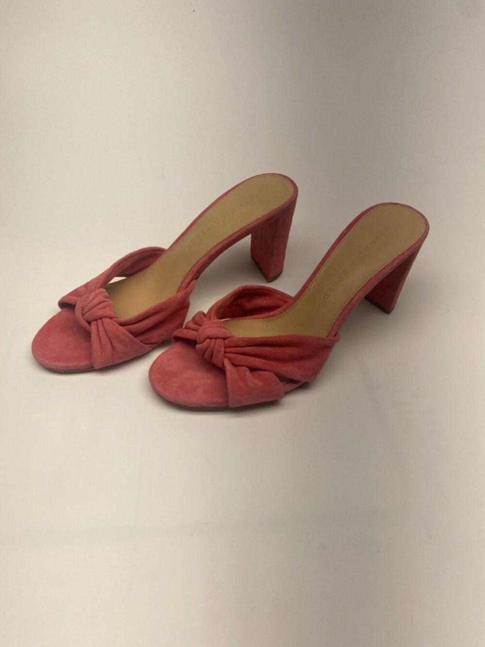 Veronica Beard Women's Pink Ganita Slide Heel Sandal Sz 8